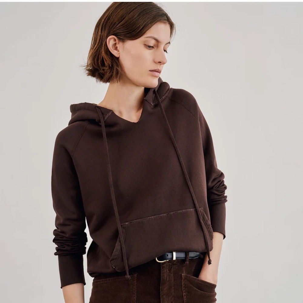 Nili Lotan Janie Hoodie Mocha